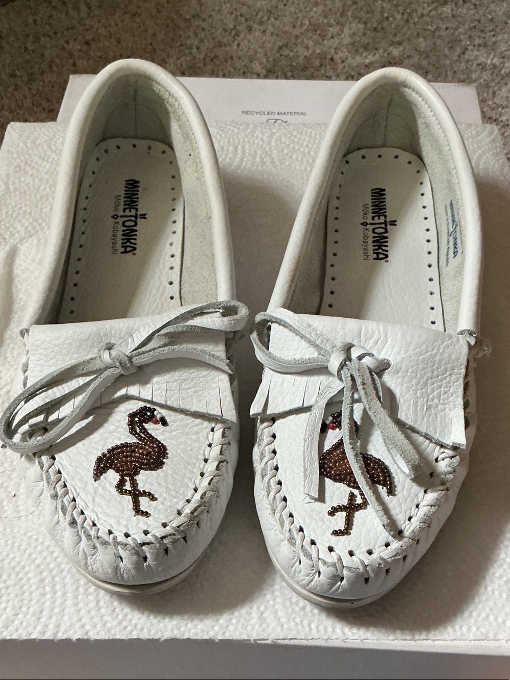 Minnetonka genuine leather moccasin